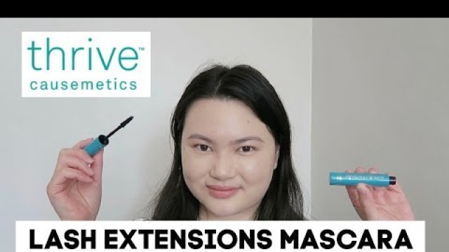 'Thrive Causemetics Liquid Lash Extensions Mascara Review + Demo + Try On | Tracey Violet'