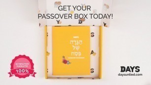 'Passover Box Unboxing By Days United'