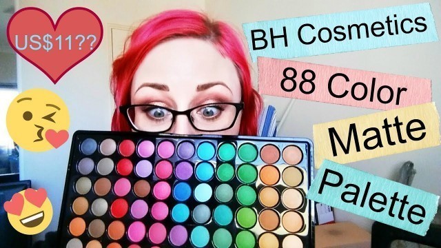 'Review ~ BH Cosmetics 88 Color Matte Eye Shadow Palette'