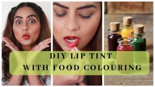 'Diy Lip Tint Food Color | YAY OR NAY|'