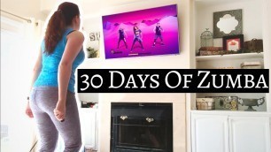 'ZUMBA WEIGHT LOSS FROM HOME - Fitness Transformation Before & After - Nintendo Switch  Results'