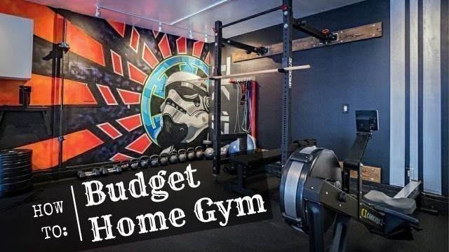 'HOW to BUILD a BUDGET HOME GYM!'