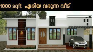 '1000sqft താഴെയുള്ള കിടിലൻ വീട് |KERALA MODERN HOUSE DESIGN  BUDGET HOME | Haneed anu talks'