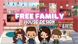 'FAMILY HOUSE DESIGN FREE | TOCA LIFE WORLD | Toca Boca'