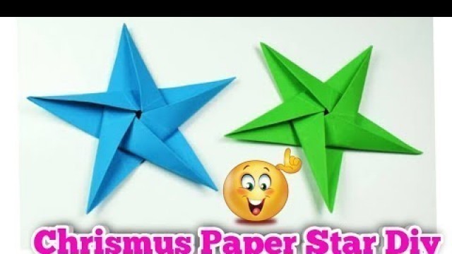 'கிறிஸ்துமஸ் நட்சத்திரம் செய்வது எப்படி / Paper Star Making for Home Decorating / Christmas diy'