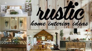 'Rustic Themed Interior Design Ideas (home decor, rustic, modern rustic, farm house ideas)'
