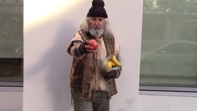 'Would You Accept Fresh Fruit From A Homeless Person?'