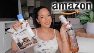 'NEW AMAZON FAVORITES + THINGS I\'M LOVING (Home, Fitness, Jewelry, etc.) | Marie Jay'