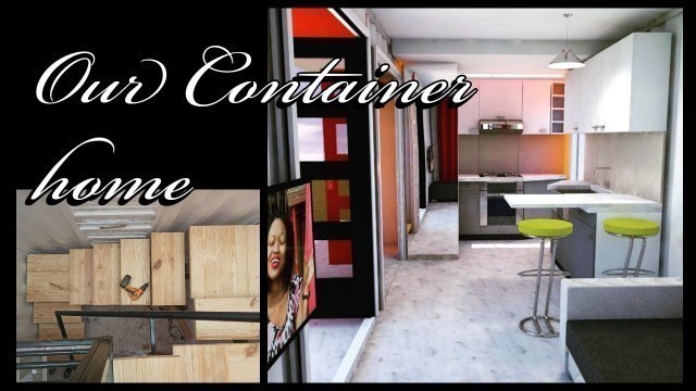 'Our Container Home Update | Stairs | Deck | Spray Painting |'
