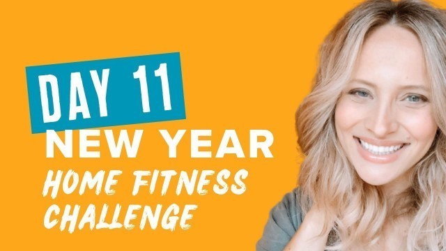 'Day 11: New Year Home Fitness Challenge with Ellie Krueger'