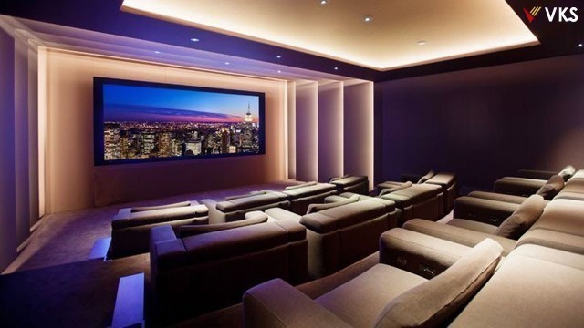 'Modern Home Theater Room Design Ideas | Home Cinema Room Setup Design | Media Room Design'