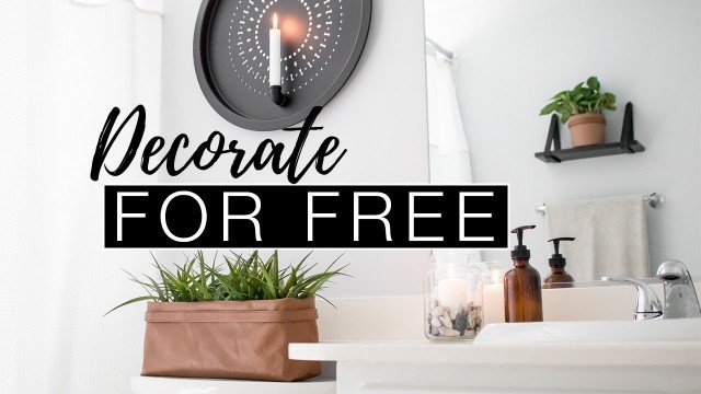 'DIY ROOM MAKEOVER FOR FREE | 6 DIY HOME DECOR HACKS DURING QUARANTINE'