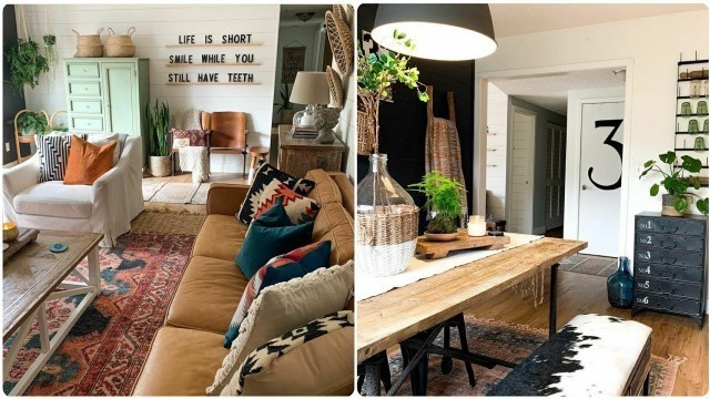 'Faux Farmhouse Home Tour // Farmhouse on a Budget // DIY Decorating Ideas'