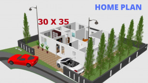 'dream home plan under 10 lakh in india | new home design 10 lakh 2020 | 30 X 35 house design'
