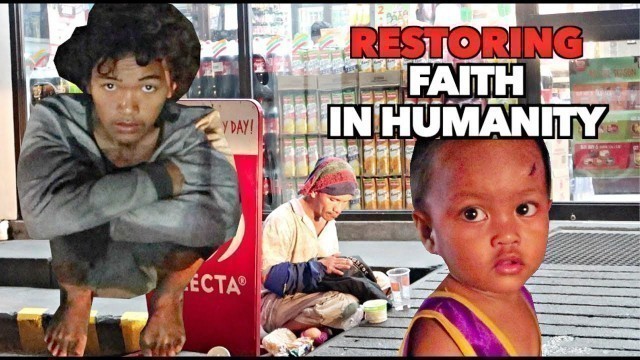'Feeding HOMELESS FILIPINOS on CHRISTMAS | FAITH IN HUMANITY EXISTS! 