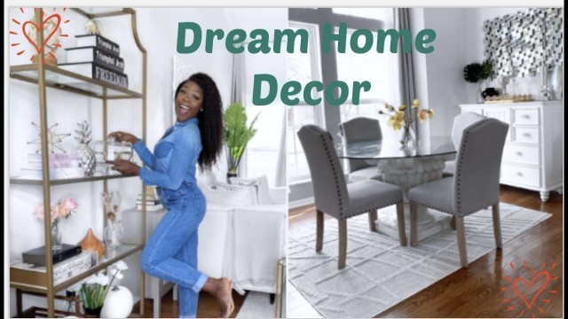 'Decorate MY Dream Home With Me | Glam Dining Room On A Budget While in Quarantine | Mercygono'