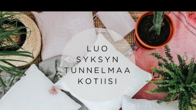 'Mimis Living kotoisa syksyinen koti | Finnish handmade homedecor for scandinavian home'