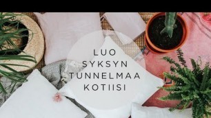 'Mimis Living kotoisa syksyinen koti | Finnish handmade homedecor for scandinavian home'