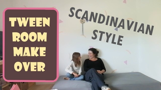 'Tween room makeover - scandinavian home.'