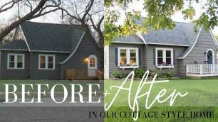 'Before and After: Our Cottage Style Home'