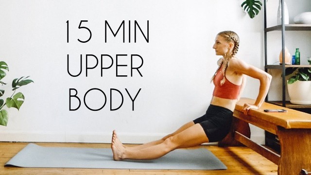 'INTENSE AT HOME UPPER BODY WORKOUT (No Equipment)'