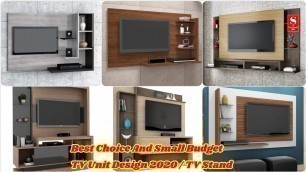 'Best Choice And Small Budget TV Unit Design / TV Stand #ssindia'