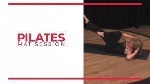 'Pilates Mat Session | Walk At Home Fitness Videos'