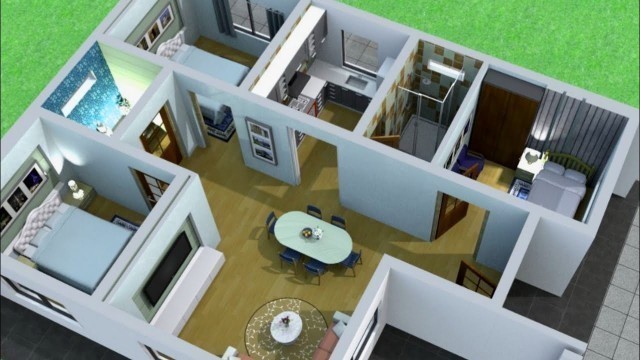 '3 Bedroom Budget House design || 1200 sq ft || Single Floor House'