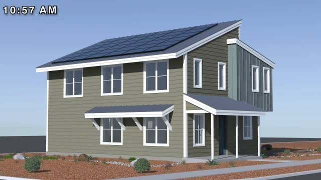 'Passive Solar Design Technical Animation'