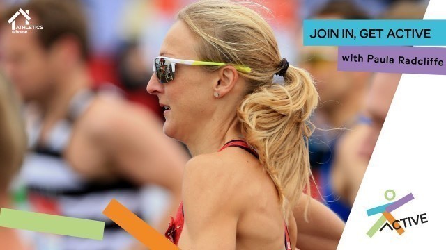 'Home Fitness Class with Paula Radcliffe | Athletics@Home'