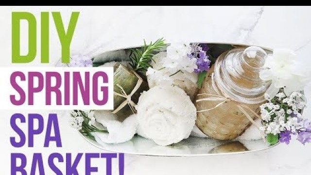 'DIY Cute Spa Gift Basket  | Spring Decorating Ideas 2019 | Cheap From Dollar Tree!'