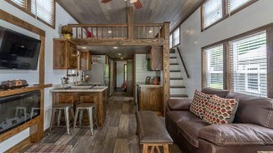 'Amazing Rustic Grande II Comprehensive Tiny Home with 3 Beds by Stone Canyon Cabins'