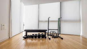 'My Minimal Home Gym Set-Up | doing more with less'