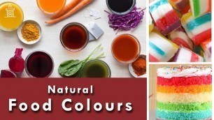 'Natural food colours | To make at home |'