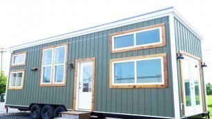 'Stunning 30′ Modern Rumspringa THOW by Liberation Tiny Homes'