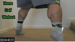 'Intense 5 Minute At Home Calf Workout'
