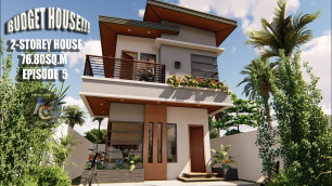 'Low cost 2-storey House Design(Budget House)'