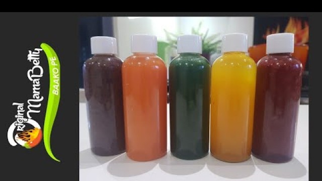 'HOW TO MAKE ALL NATURAL FOOD COLOURING AT HOME: EP1'