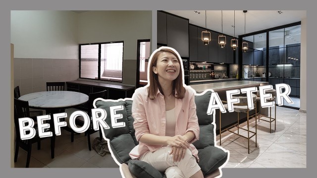 '[House Transformation] MODERN CONTEMPORARY HOME INTERIOR DESIGN | 20YEARSOLD TERRACE HOUSE MAKEOVER!'