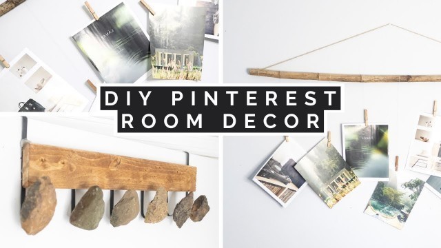 'DIY PINTEREST INSPIRED ROOM DECOR | DIY DOLLAR STORE HOME DECOR (AFFORDABLE + EASY)'