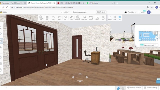 'Home Design Software & FREE Floor Plan Online   Homestyler   Google Chrome 2020 06 06 17 40 24'