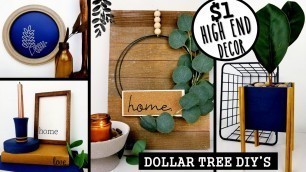 'NEW DOLLAR TREE DIY\'s | SCANDINAVIAN INSPIRED HOME DECOR IDEAS | $1 High End Looking'