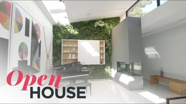 'An Eco-Friendly Home in LA Built Above Flowing Water | Open House TV'