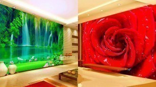 'Colourful scenery wall paper collection | living room wallpaper ideas | nature wallpaper designs'