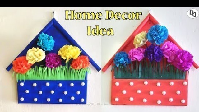 'Beautiful Home Decor Idea From Waste | Room Decorating Ideas | Home Decor Under  ₹ 50'