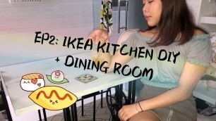 'EP2 - IKEA Kitchen Cabinet Installation + Tearing down of Service Yard Door / Dining + Kitchen Reno'