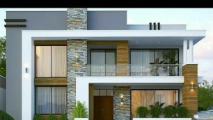'50 Small house front elevation design ideas 2021 - Exterior wall decorating ideas'
