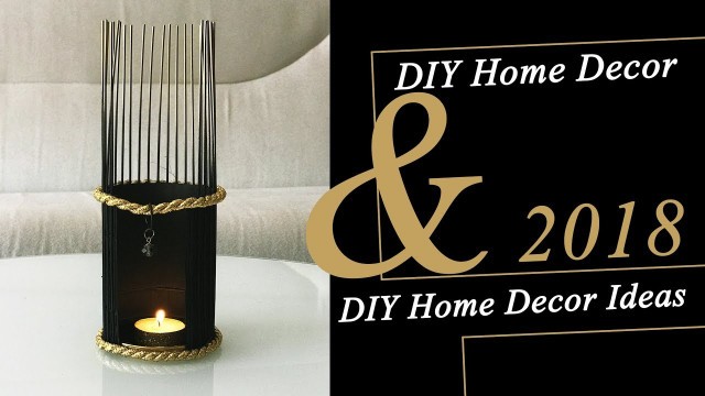 'DIY Home Decor – DIY Home Decor Ideas 2018 – Dollar Tree DIY Mirror Decor'