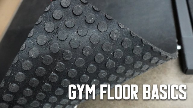 'Home Gym Flooring Basics'