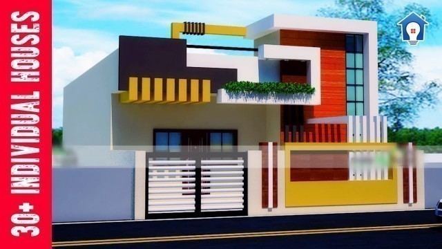 'New 3D front elevations for single floor houses | Small home designs | House Ideas'